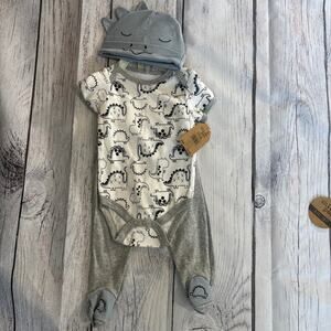 Chick pea 3-6 month nwt Dino set